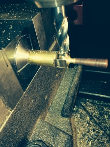 Milling the squared section