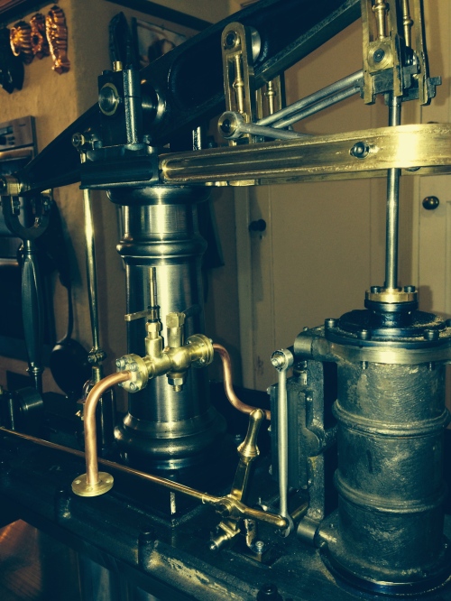 Beam Engine steam pipes made and installed
