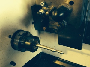 I made this ER32 collet chuck for my Boxford CNC lathe.  Actually I made 2 chucks, but the first one had 0.03mm runout, so I made this second one more carefully, and it has no measureable runout at all, at the chuck or 50mm out from the face. The material is stainless steel, so it was difficult to drill the holes and tap the threads, and I used a few tungsten carbide inserts.  I am very happy with the end result. Thanks to Stuart T for the design.