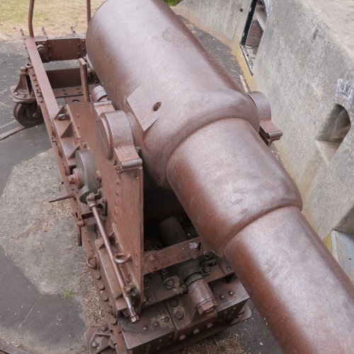 cannon from above front